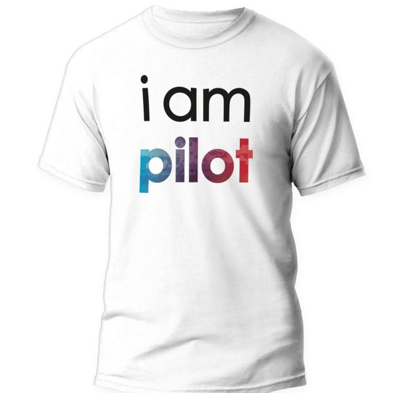Tričko i am pilot - pro všechny piloty
