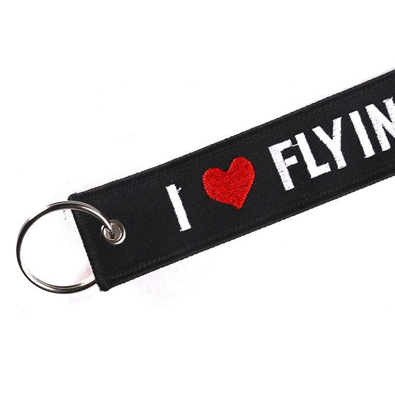 Letecká klíčenka - I love Flying