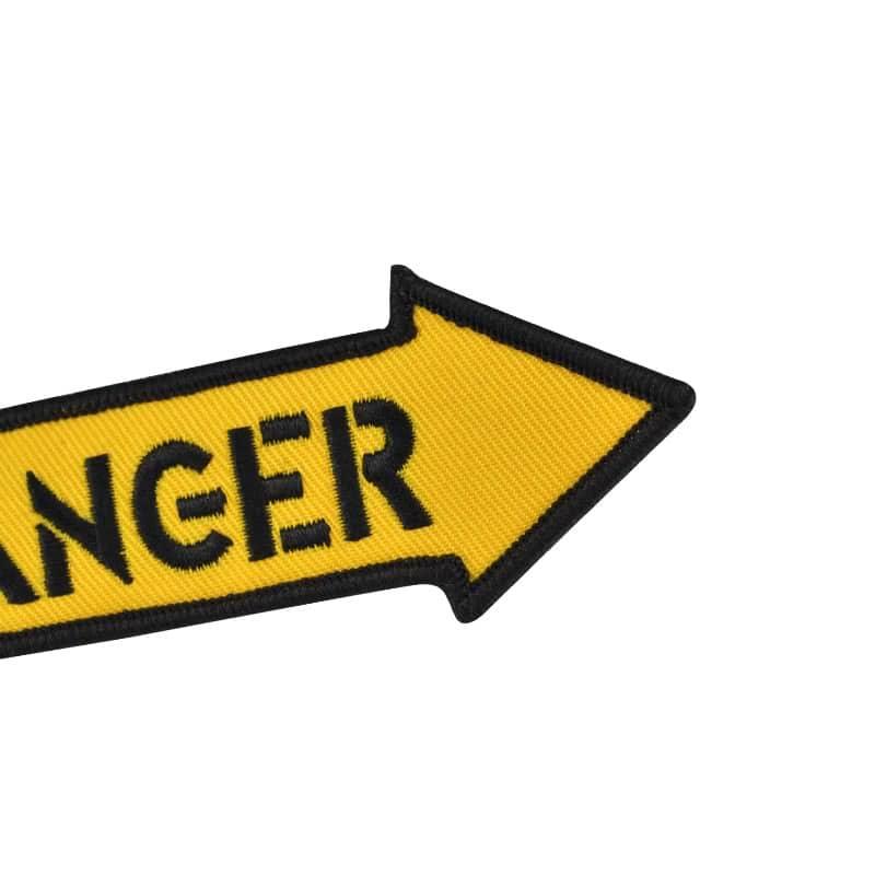 Letecká klíčenka - Danger Yellow Arrow